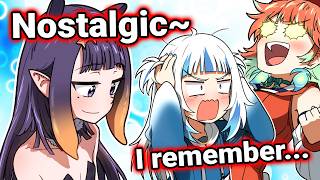 Ina recalls Gura's IRL "High cortisol" pre-stream and her "Low cortisol" response (ft. Kiara)