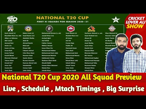 National T20 Cup 2020 Full Preview | How To Watch Live | Schedule | Match Timings | Big Surprise