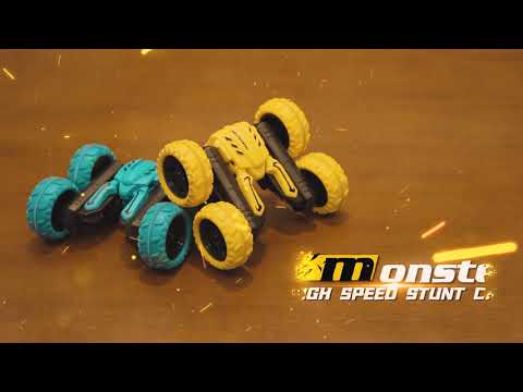 VMAX toys RC Monster High speed Stunt Car colorful led light