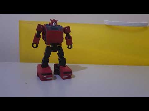 Transformers Stop Motion Animation Test 004