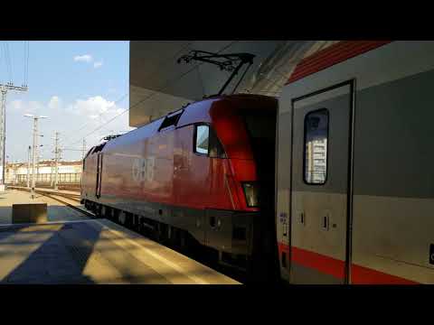 UltraHD 4K RH1116-125 mit zug IC 553 Wien-Linz