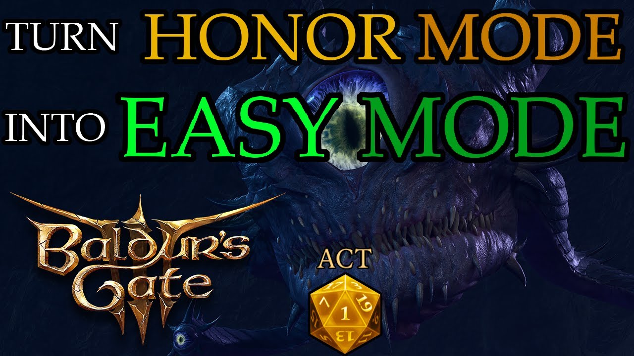 Uncommon Tips, Tricks & Strats For Honor Mode In Baldur's Gate 3 (Act 1)