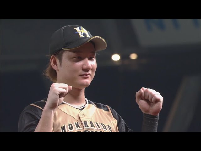 ファイターズ・渡邉選手ヒーローインタビュー 8/25 L-F