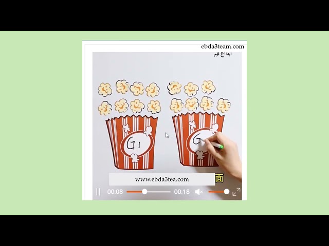 لعبة حبات الفشار او استراتيجية حبات الفشار