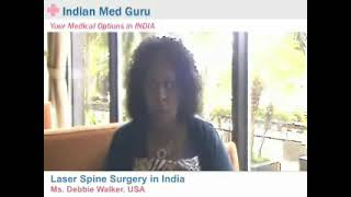 Ms. Debbie Walker, USA patient video testimonial India