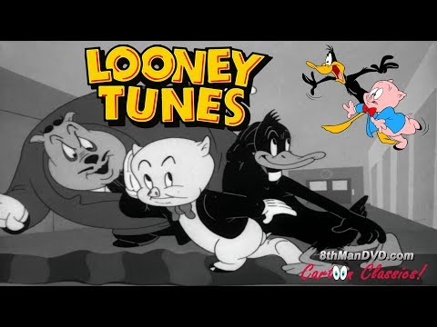 LOONEY TUNES (Looney Toons): PORKY PIG - Porky Pig's Feat (1943) (Remastered) (HD 1080p)