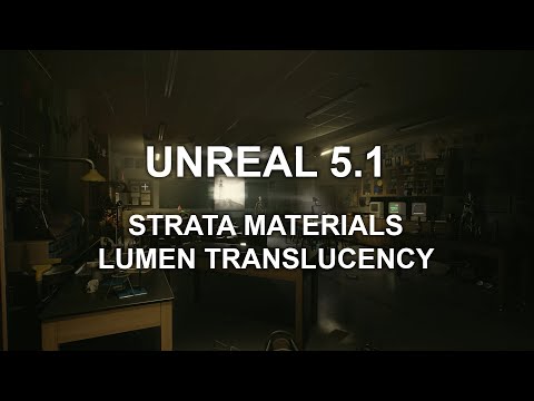 Unreal 5.1 & Strata Materials