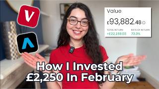 Trading 212 and Vanguard Portfolio Buys February 2025