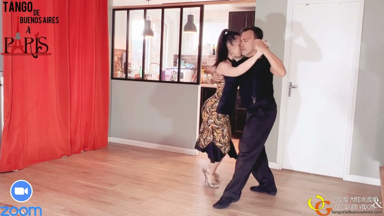 #vals Demo online lesson 9/7/2023 Georgina Vargas Oscar Mandagaran #tangolesson #tangodebuenosaire