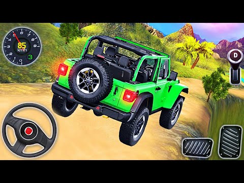 Offroad SUV Jeep - Mountain 4x4 Car Driving - Android GamePlay