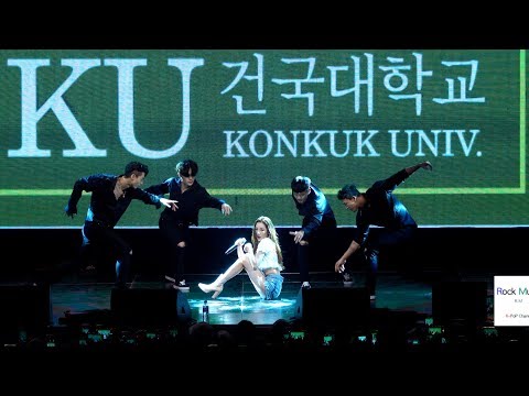 Sunmi(선미) 24시간이 모자라 24 hours[4K 직캠] 건대축제@180516 락뮤직