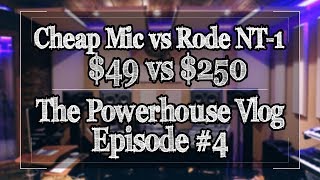 Video thumbnail for $49 Mic Vs Rode NT-1??   Nady SCM-800 & Rode NT-1 Shootout - Powerhouse Vlog Ep. 4 by 5-Port Studios