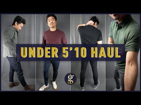 9 CASUAL OUTFITS for Short Men | Under 5'10 Review & Try-On (Men's Style & Fashion)
