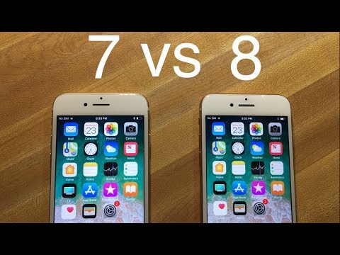 iPhone 8 vs iPhone 7 Speed Test Comparison