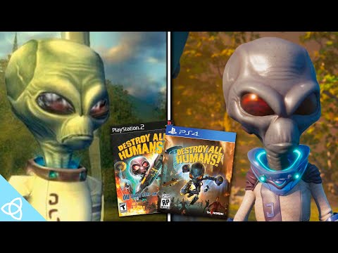 Destroy all Humans! - Original (2005) vs. Remake (2020) | Side by Side