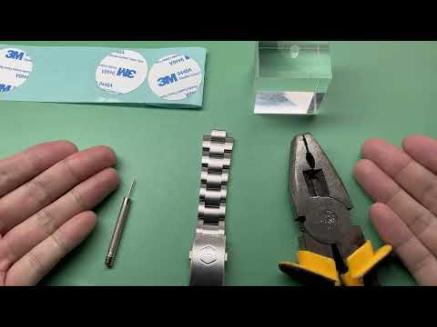 New Adjustment Method for Pin Structure Bracelet Lengths