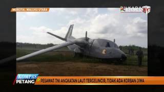 Download lagu Pesawat TNI AL Tergelincir, Tidak Ada Korban Jiwa mp3