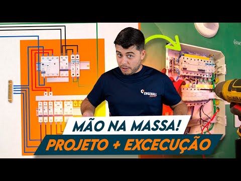 Como MONTAR QUADRO de DISTRIBUIÇÃO 220V (Passo a Passo/ Iniciante)??