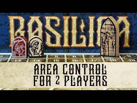 Presentation of Basilica - two-player tile board game