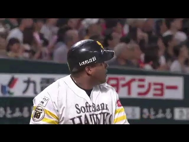 【7回裏】ホークス・デスパイネ 打った瞬間入るとわかる爽快な一発!! 2018/7/1 H-M