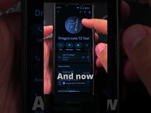 Android How to Add Photo to Contact Part3