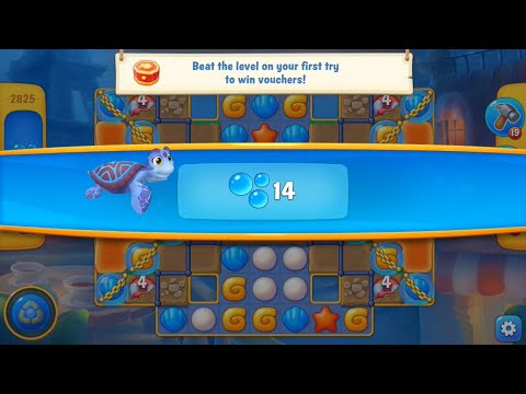 Fishdom. Level 2825