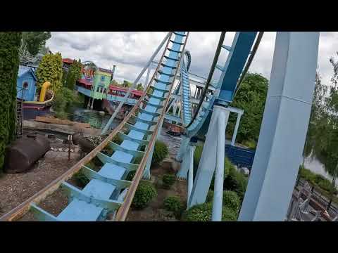 SHOCKWAVE 4K POV Front Drayton Manor Park 28TH MAY 2022