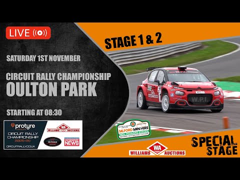 LIVE! Salford Van Hire Neil Howard Stages - Stage 1 & 2 - Protyre Circuit Rally Championship 2025
