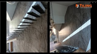 Preview of NJ Tiling - Mission Possible: 45 square meters of wall in 16 hours.