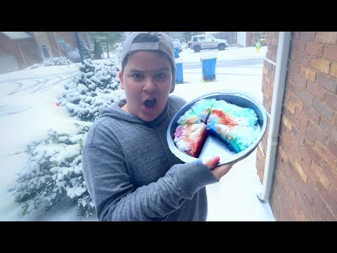 I Made A Snow Pie