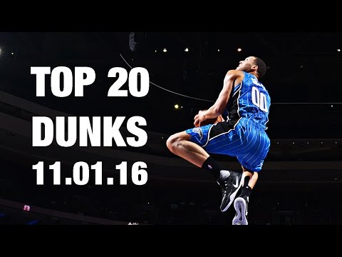 Top 20 Dunks of the Night 11.01.16