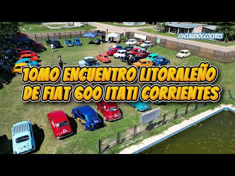 10mo ENCUENTRO LITORALEÑO DE FIAT 600. ITATI, CORRIENTES.