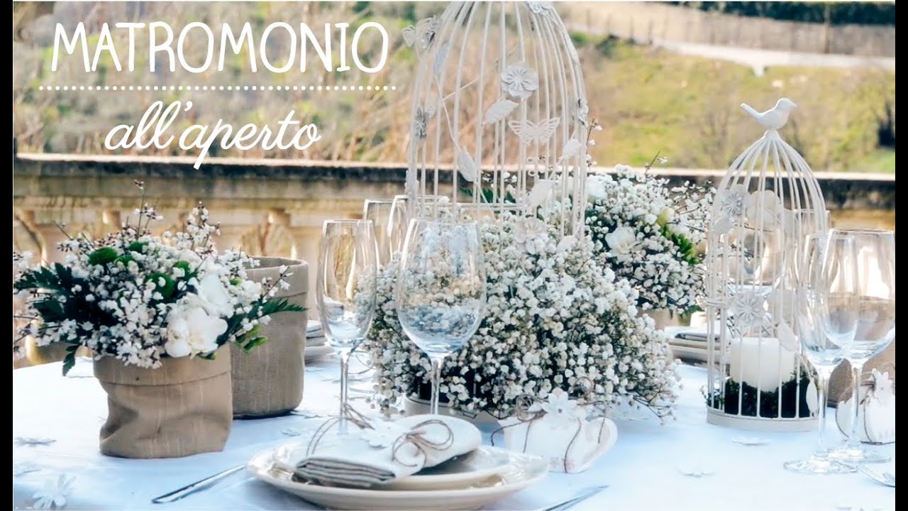 Tutorial Cupido&Company - Matrimonio all'aperto