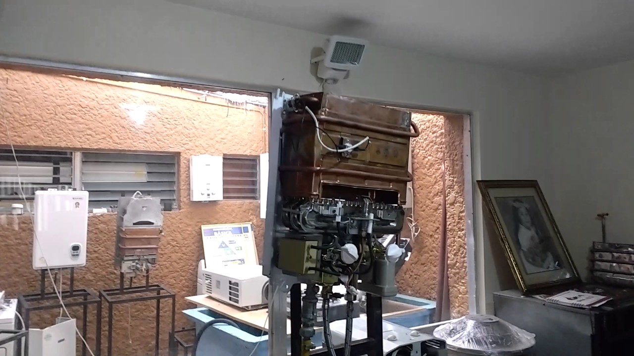 Calentador excel.practica de reconocimiento de las partes