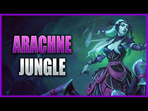 SMITE Conquest: Arachne Jungle Gameplay | The Forgotten Jungler!