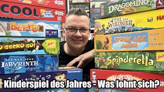 Kinderspiel des Jahres - Was lohnt sich heute noch zu spielen!