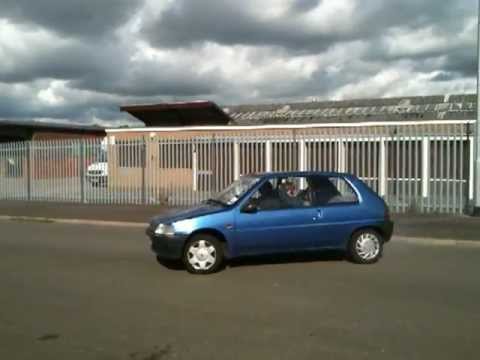 Peugeot 106 Handbrake turn