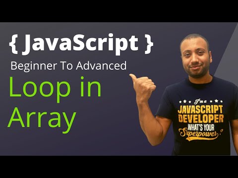 Javascript Bangla Tutorial 35 How To Loop An Array