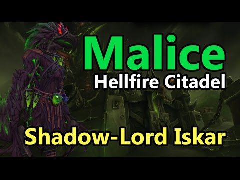 Malice Vs. Shadow-Lord Iskar - Mythic - Retribution Paladin (EU-Draenor)