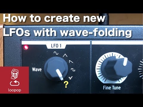 Quick synth trick: How to create complex LFOs with wavefolding (MiniBrute 2S, TipTop Fold)