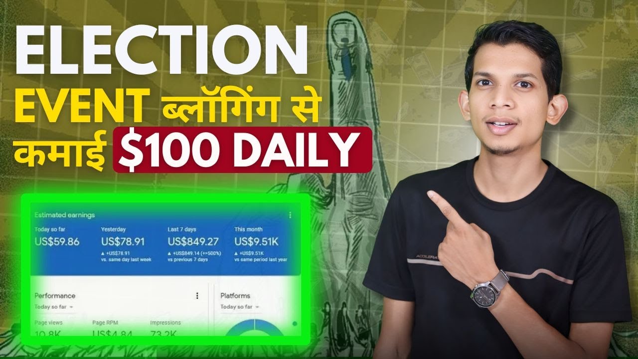 Event Blogging Daily 100 Earning