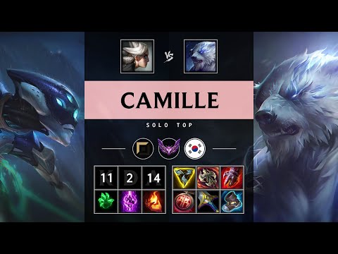 Camille Top vs Volibear: Legendary - KR Master Patch 25.S1.1