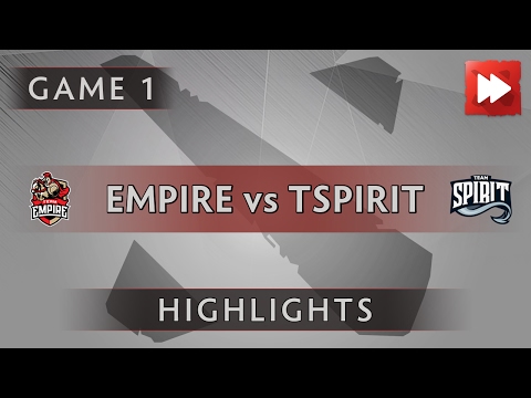 Team Empire vs Team. Spirit [Game 1] Kiev Major - Dota Highlights