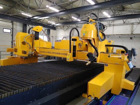 CombiCut – Multi-functional drilling and cutting machine / Video - MicroStep