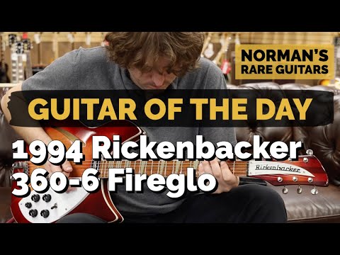 Guitar of the Day: 1994 Rickenbacker 360-6 Fireglo | Norman's Rare Guitars