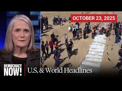 Top U.S. & World Headlines — October 23, 2025