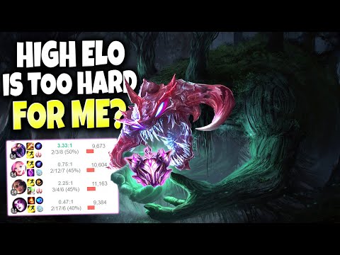 High Elo is TOO HARD FOR ME?