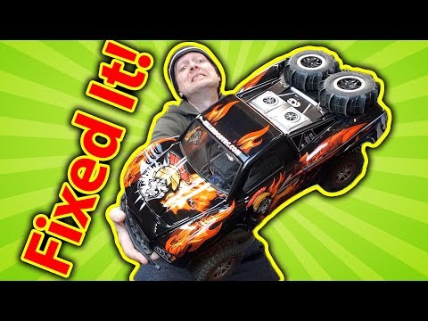 Fixing My Traxxas Slash 4x4 after a Demolition Derby