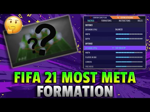 THE *NEW* BEST FORMATION IN FIFA 21?! | BEST CUSTOM TACTICS/INSTRUCTIONS | FIFA 21 ULTIMATE TEAM