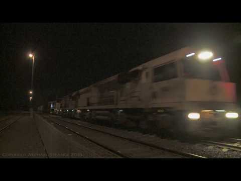 Aurizon / QRNational MP1 Container Train  - PoathTV